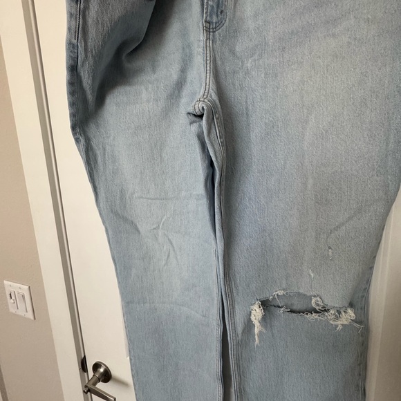 Abercrombie & Fitch Ultra High-rise slit knee NWT size 22 - Picture 6 of 10